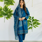 Embroidered 3-Piece Stitched Suit - V4-05 - Pret Ready-to-Wear